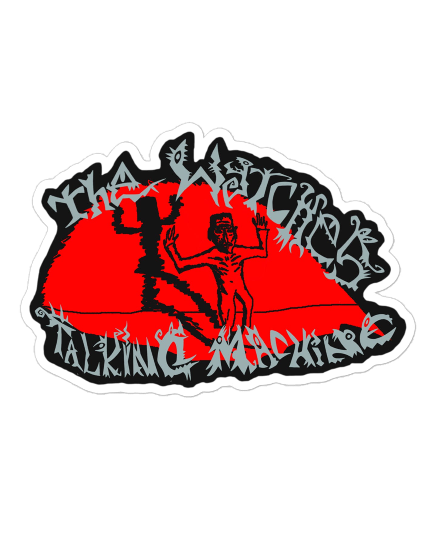 Talking Machine Mouth Sticker